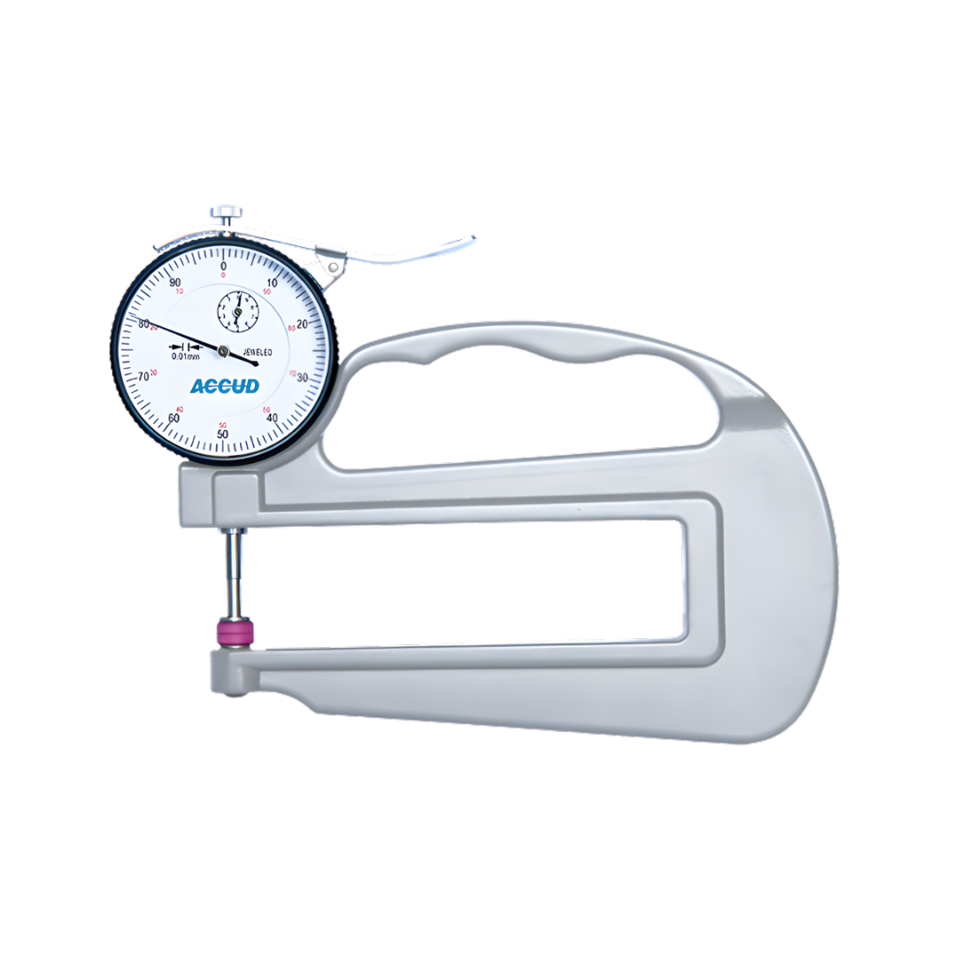 Calibrador De Espesores Con Reloj Accud