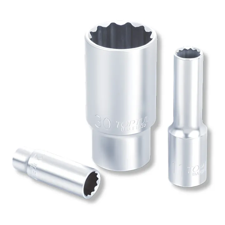 Dado Tubular 12 Puntas Cr-V Toptul