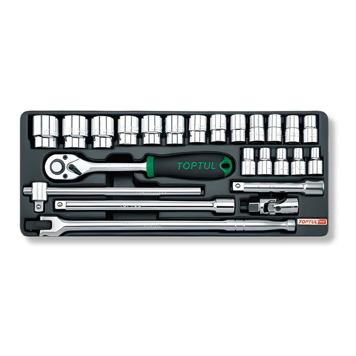 Juego De Dado De 1/2" Toptul