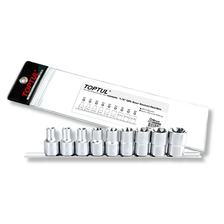 Juego De Dado Torx Toptul