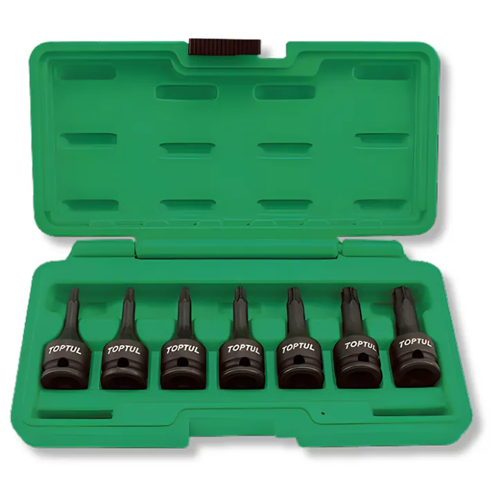 Maletín Pvc Con Dado Torx 3/8" Impacto Toptul