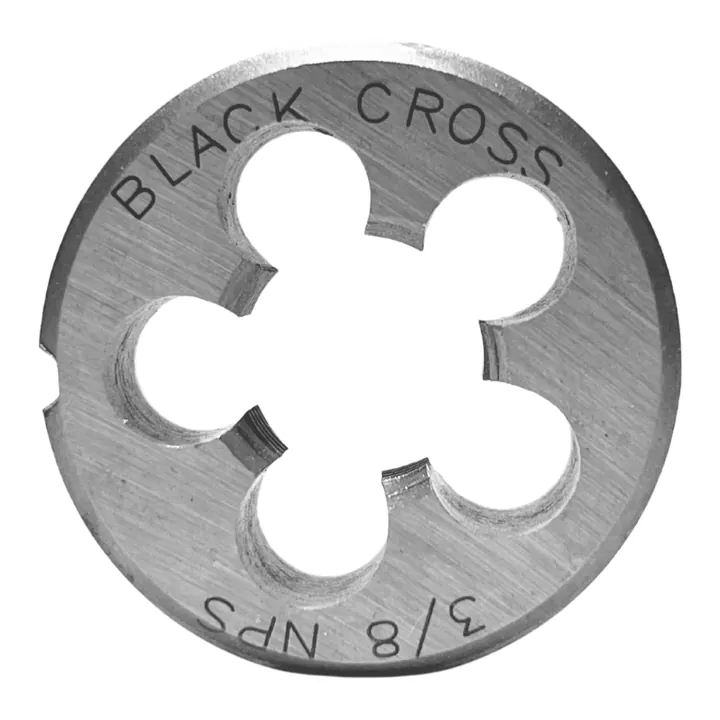 Tarraja Para Tubo Recto Nps A/C Black Cross