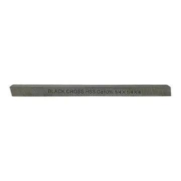 Cuchillas Cuadradas Hss De Cobalto Black Cross
