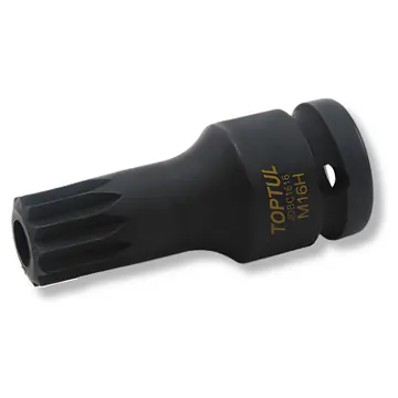 Dado De 1/2" Para Sacar Tapón Drenaje De Aceite Toptul