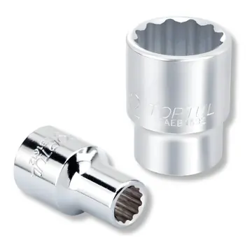Dado De 12 Puntas Cr-V Toptul