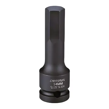 Dado De Encastre 1/2" Punta Hexagonal Impacto Crossman