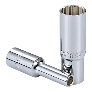 Dado Tubular 12 Puntas Cr-V Crossman
