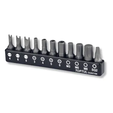 Juego De Puntas Encastre De 1/4" Toptul