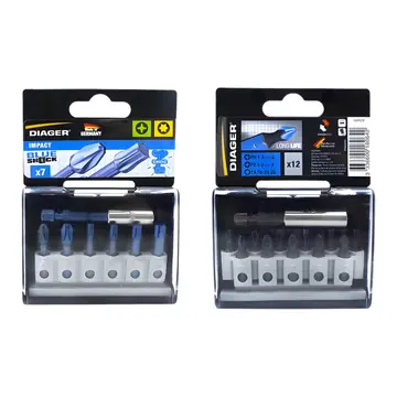 Kit De Puntas Para Destornillador Diager