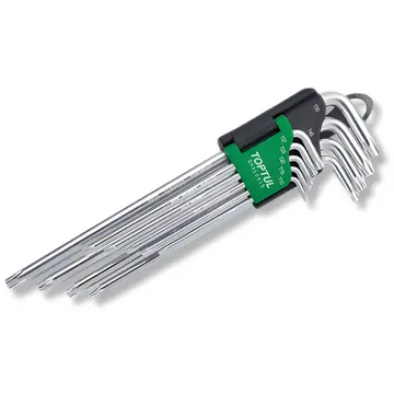 Llave Torx C/H Extra Largo Toptul