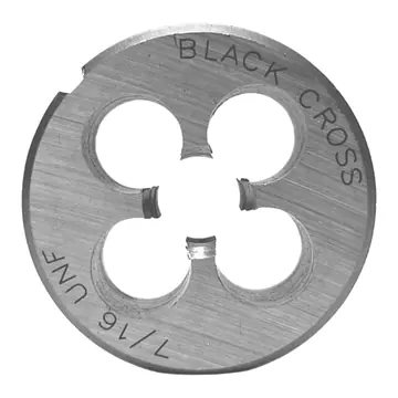 Tarraja Acero Al Carbón Unf Black Cross